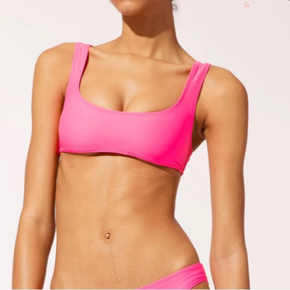 Solid&Striped The Elle (top) paparazzi pink